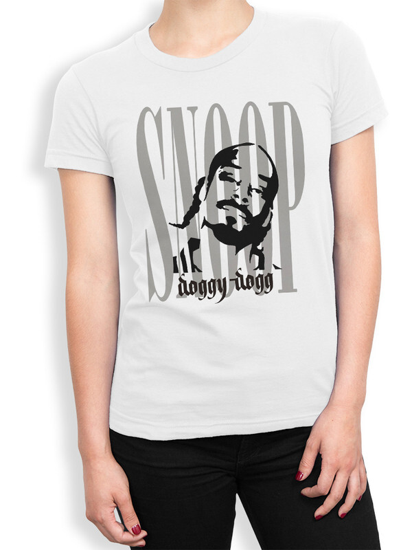 

Футболка женская Dream Shirts Снуп Дог - Snoop Dogg белая S, Снуп Дог - Snoop Dogg