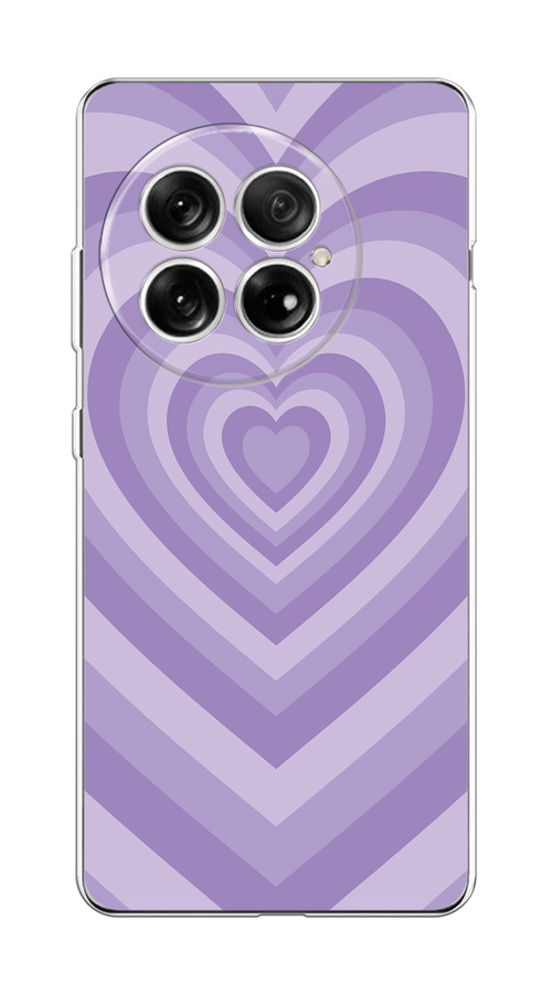

Чехол на OnePlus 13 Violet heart latte, Фиолетовый, 155350-1