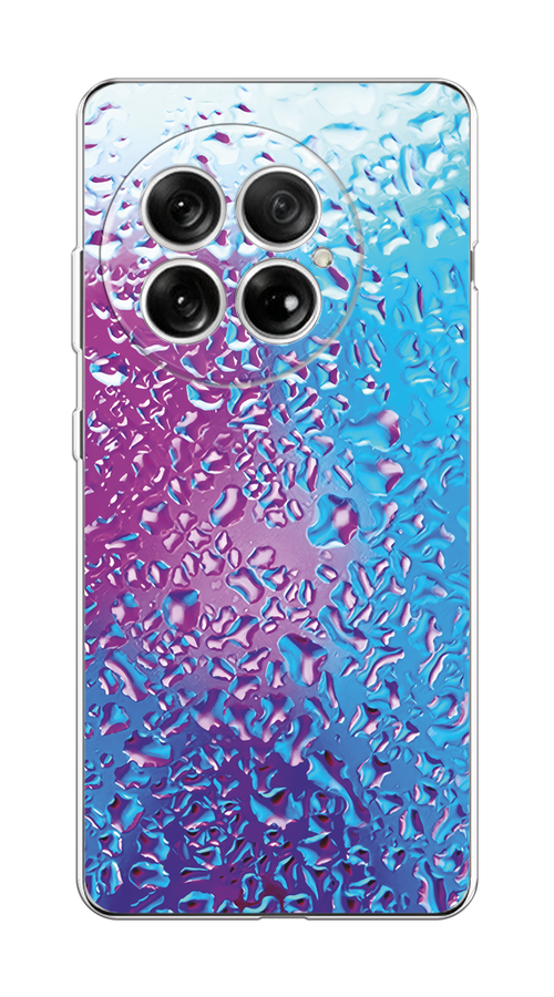 

Чехол на OnePlus 13 Капли на стекле, Бирюзовый;розовый, 155350-1