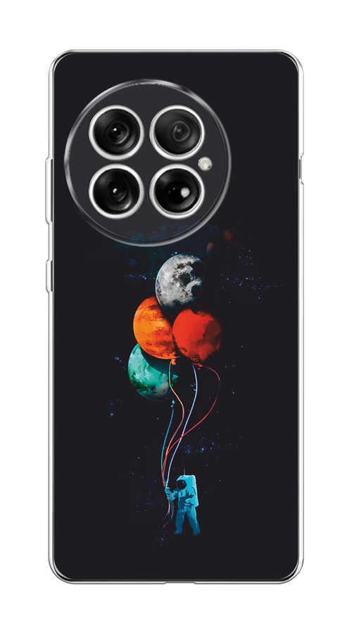 

Чехол на OnePlus 13 Космонавт с шариками, Разноцветный, 155350-1