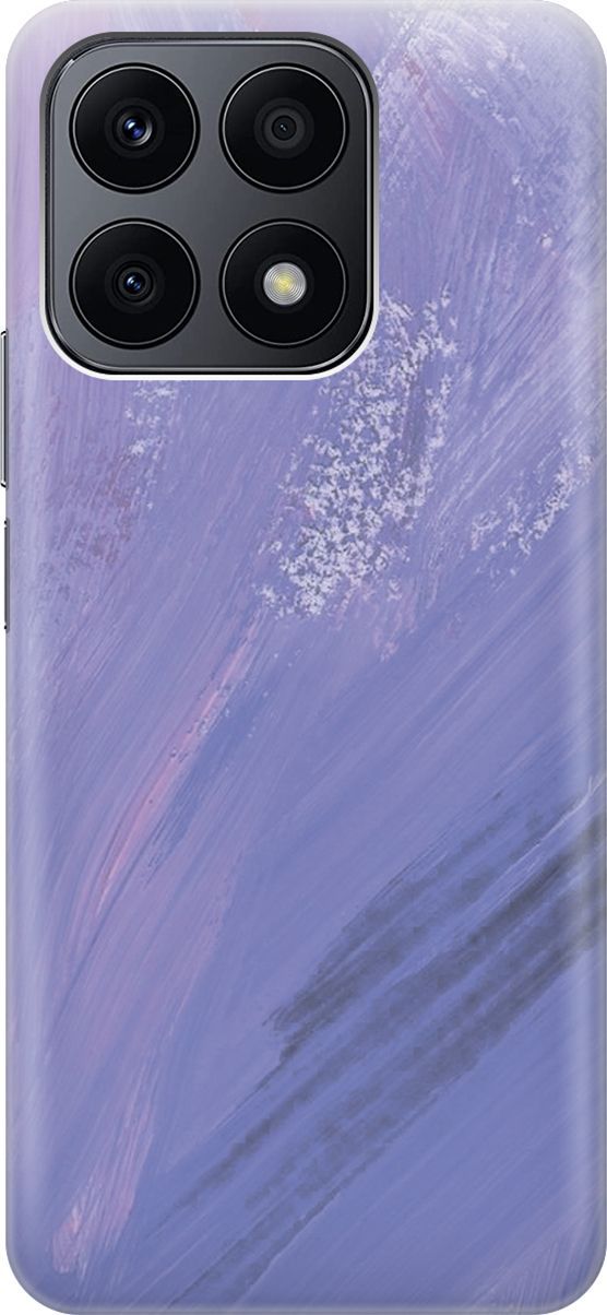 

Силиконовый чехол на Honor X8a с принтом "Сиреневые мазки", Серый;фиолетовый, 158880