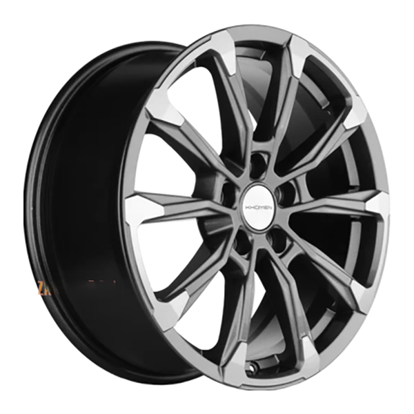 

Колесный диск Khomen Wheels 7,5x18/5x114,3 ET50 D66,1 KHW1808 (Murano) Gray-FP WHS509312, Серый;серебристый