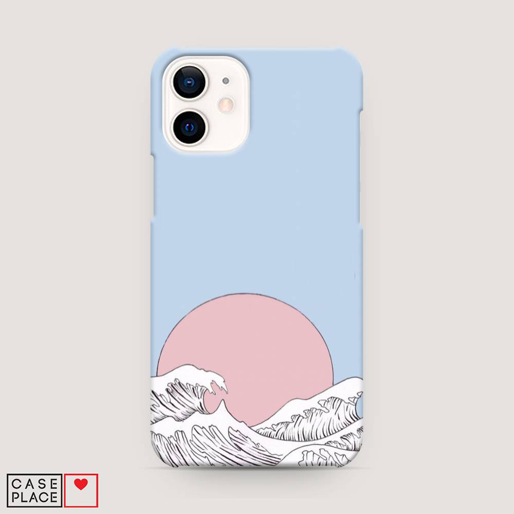 

Пластиковый чехол "Японское солнце" на Apple iPhone 12 mini, 12620-7