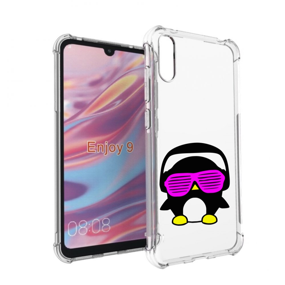 

Чехол бампер MyPads пингвин для Huawei Enjoy 9., Прозрачный, Tocco