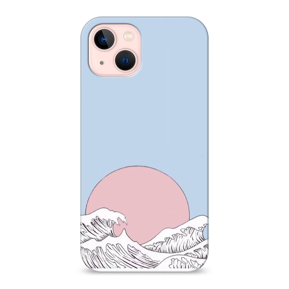 

Пластиковый чехол "Японское солнце" на Apple iPhone 13, 14220-7