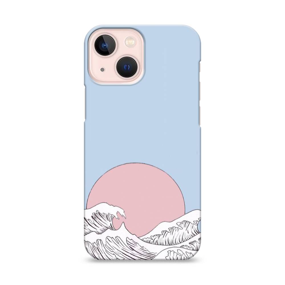 

Пластиковый чехол "Японское солнце" на Apple iPhone 13 mini, 14120-7