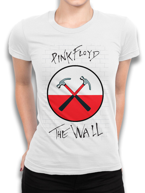 фото Футболка женская dream shirts pink floyd белая 2xl