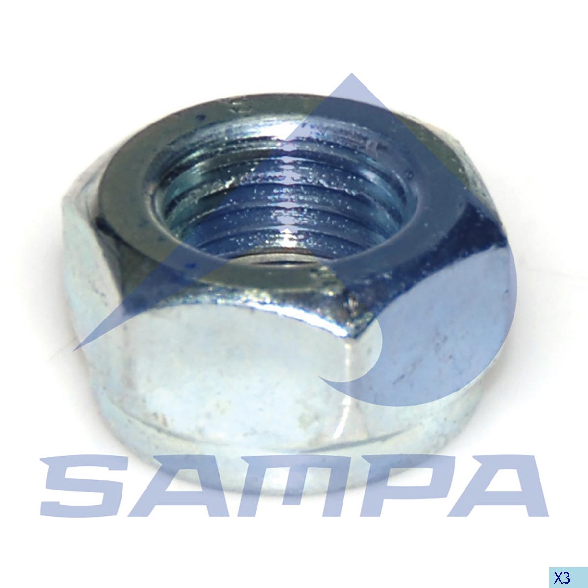 

Гайка M14x1.5 Din980-8 H=22 Sw22 Mb SAMPA арт. 104102