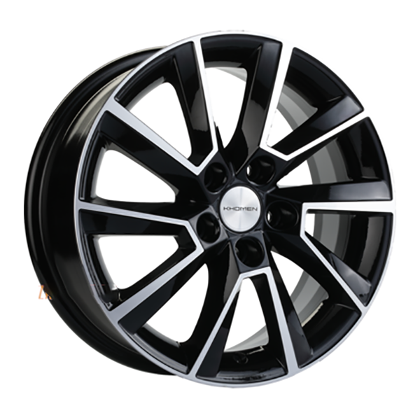 

Колесный диск Khomen Wheels 7,5x18/5x114,3 ET50 D66,1 KHW1808 (Murano) Black WHS509311