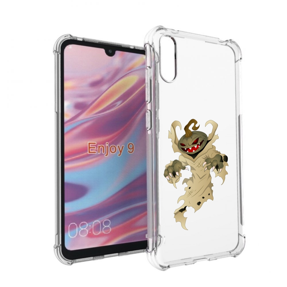

Чехол бампер MyPads призрак хэллоуина для Huawei Enjoy 9., Прозрачный, Tocco