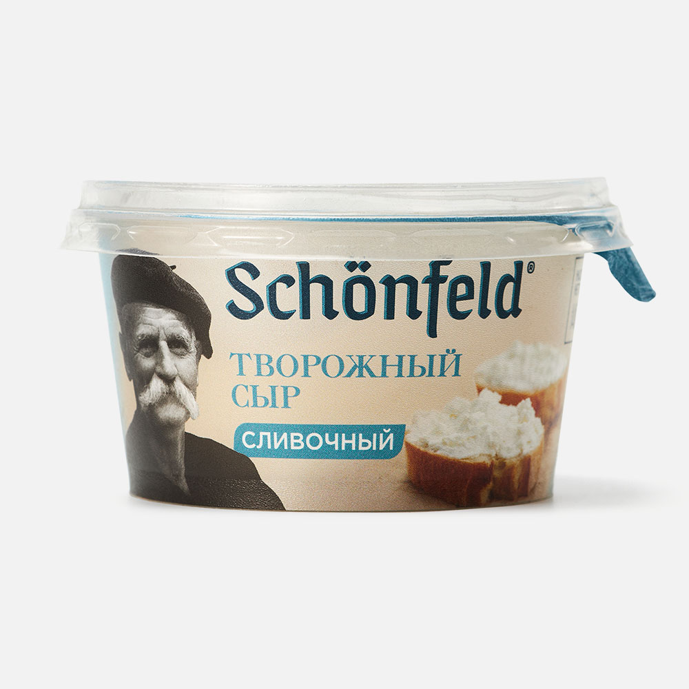 Творожный сыр Schonfeld сливочный 65% 140 г