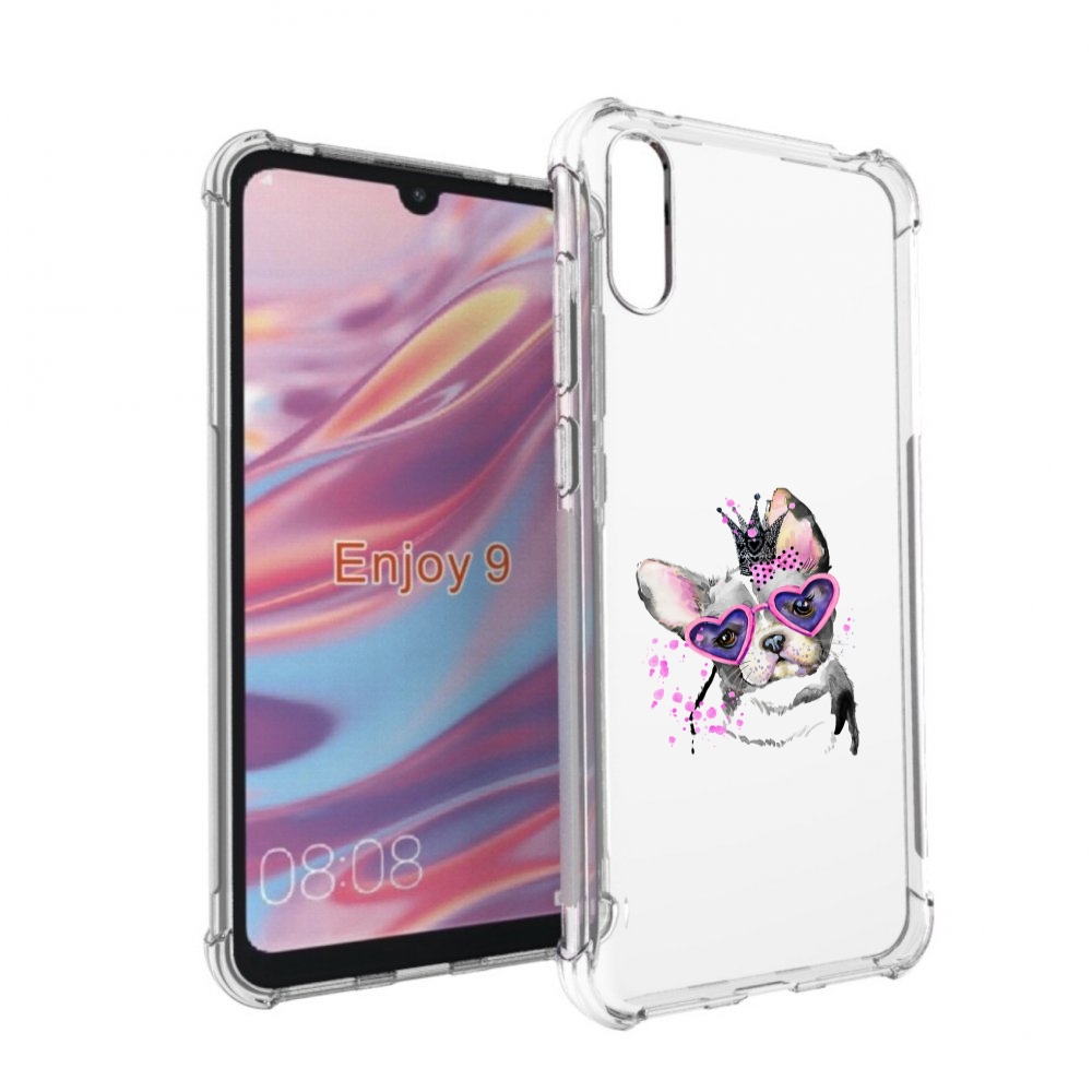 

Чехол бампер MyPads принцесса для Huawei Enjoy 9., Прозрачный, Tocco