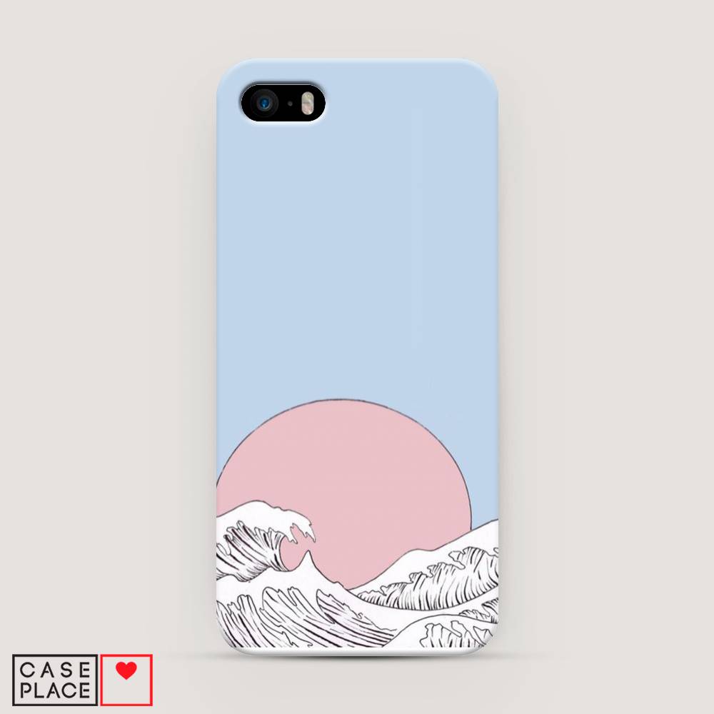 

Пластиковый чехол "Японское солнце" на Apple iPhone 5, 10320-7