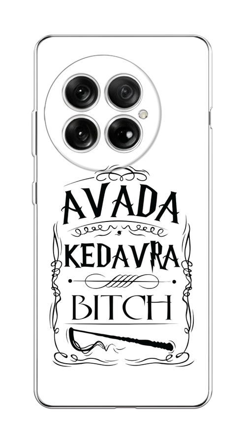

Чехол на OnePlus 13 Avada kedavra bitch, Белый;серый;черный, 155350-1