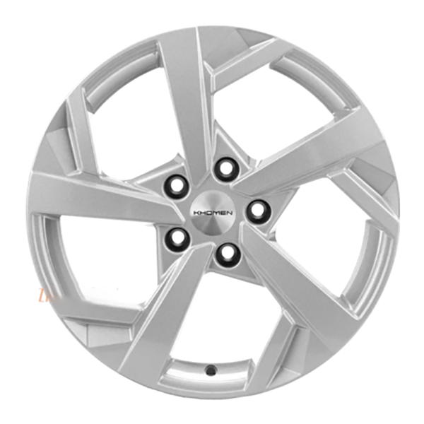 

Колесный диск Khomen Wheels 7x17/5x114,3 ET47 D66,1 KHW1712 (Juke) F-Silver WHS498446, Серебристый