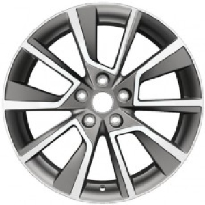 

Колесный диск Khomen Wheels 8,5x19/5x112 ET30 D66,6 KHW1902 Black matt MR WHS504383, Серый;серебристый