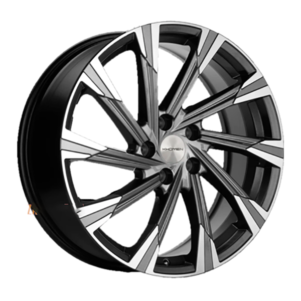 

Колесный диск Khomen Wheels 7,5x19/5x114,3 ET39 D60,1 KHW1901 (NX) Gray-FP WHS504397, Серый;серебристый