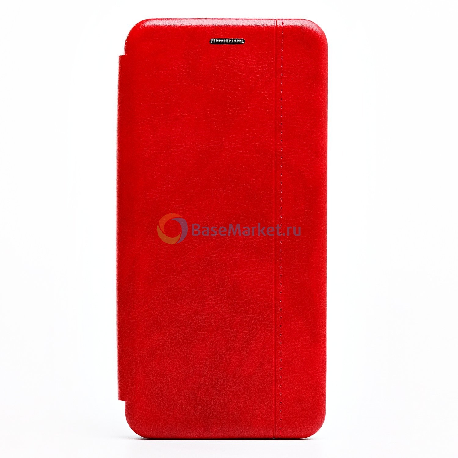 Чехол BC002 BaseMarket для Samsung G998B Galaxy S21 Ultra (открытие в бок) (красный)