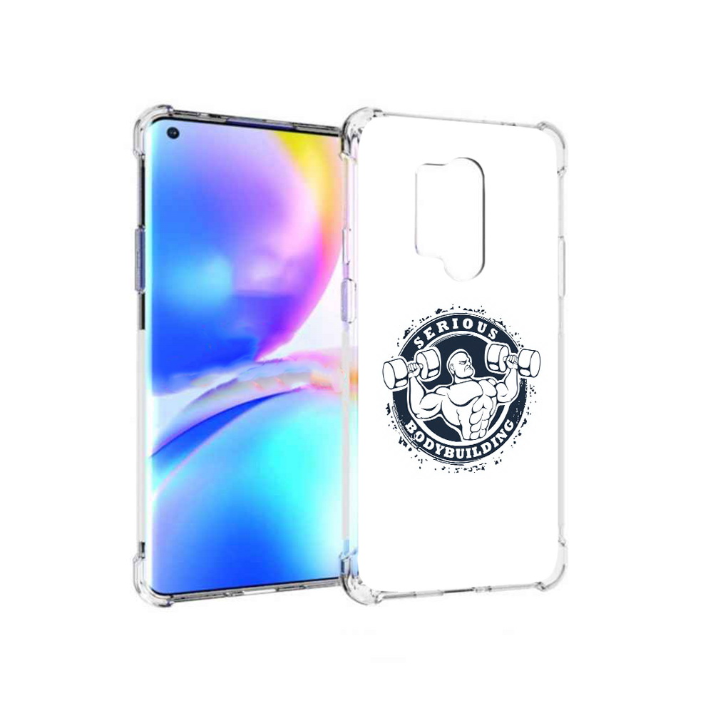 

Чехол MyPads Tocco для OnePlus 8 Pro бодибилдинг воля к победе (PT148281.139.231), Прозрачный, Tocco