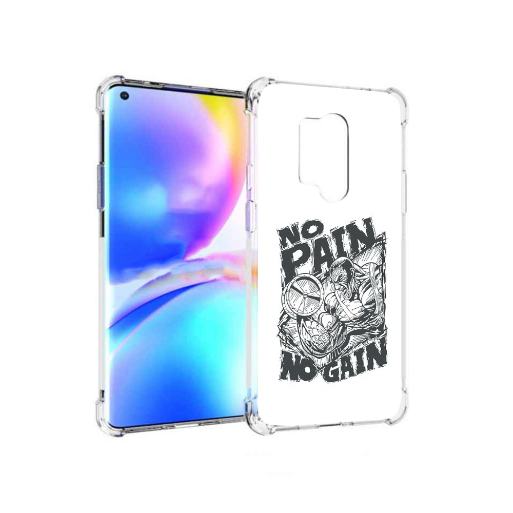 

Чехол MyPads Tocco для OnePlus 8 Pro бодибилдинг тяжелая работа (PT148281.139.238), Прозрачный, Tocco