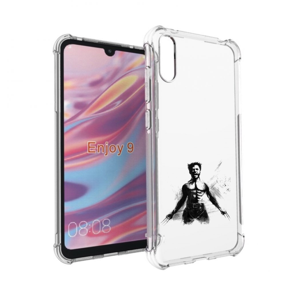 

Чехол бампер MyPads росомаха для Huawei Enjoy 9., Прозрачный, Tocco