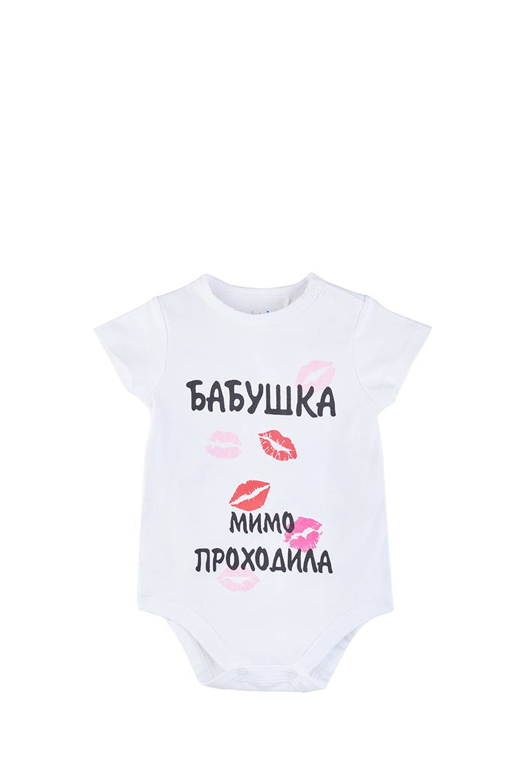 фото Боди детское kari baby ss21b139 белый р.74