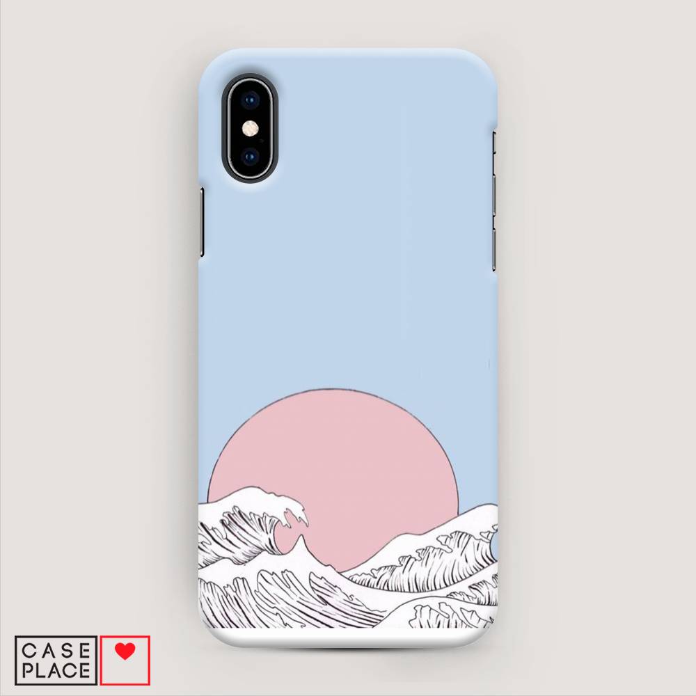 

Пластиковый чехол "Японское солнце" на Apple iPhone X (10), 11020-7