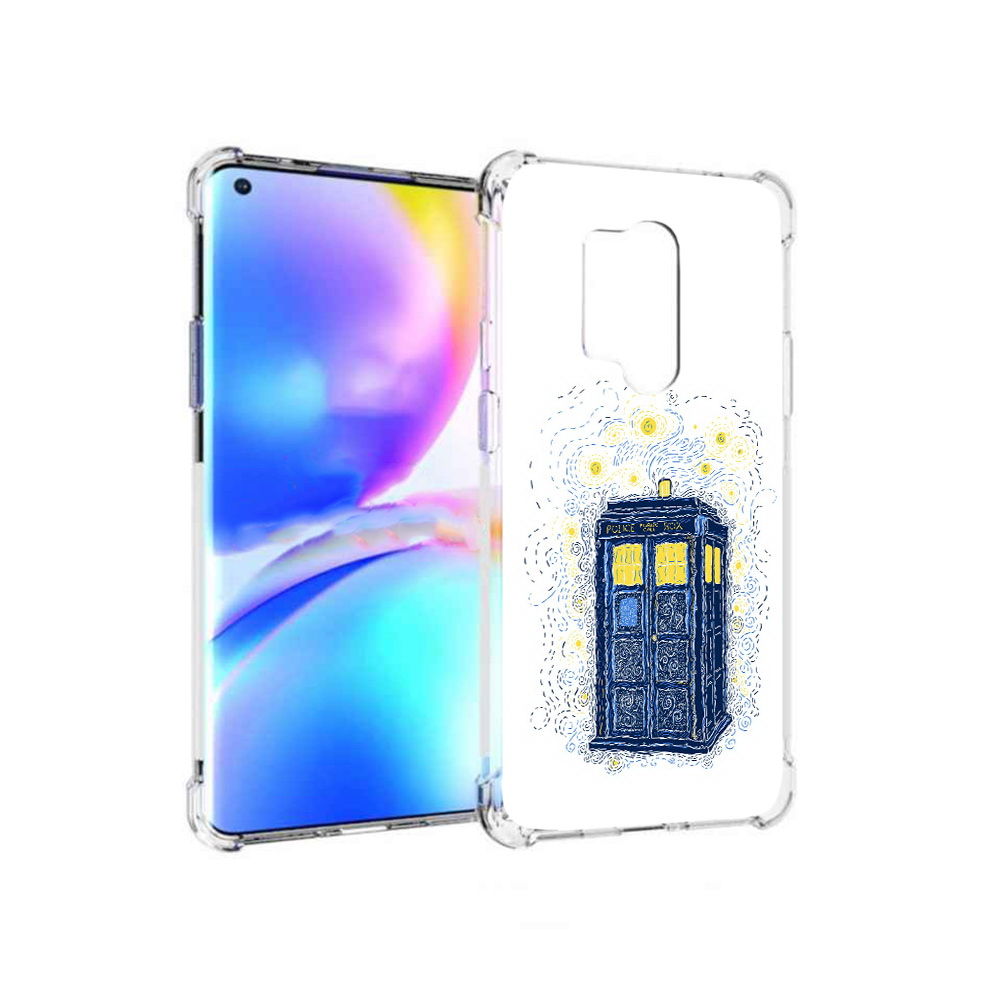 

Чехол MyPads Tocco для OnePlus 8 Pro будка рисунок (PT148281.139.249), Прозрачный, Tocco