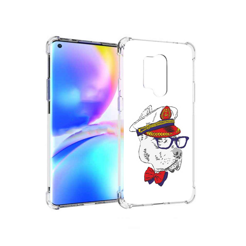 

Чехол MyPads Tocco для OnePlus 8 Pro бульдог (PT148281.139.251), Прозрачный, Tocco