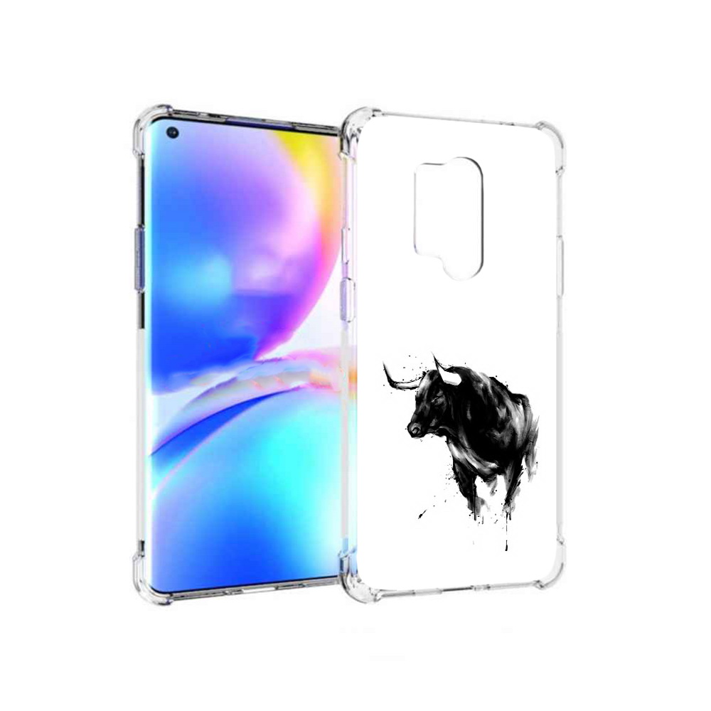 

Чехол MyPads Tocco для OnePlus 8 Pro бык (PT148281.139.254), Прозрачный, Tocco