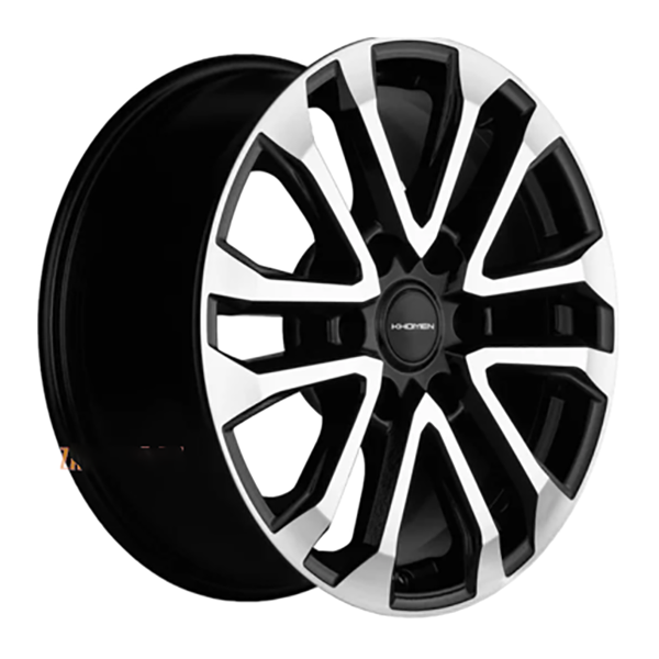 

Колесный диск Khomen Wheels 7,5x19/5x114,3 ET39 D60,1 KHW1901 (NX) Black WHS504828, Черный;серебристый