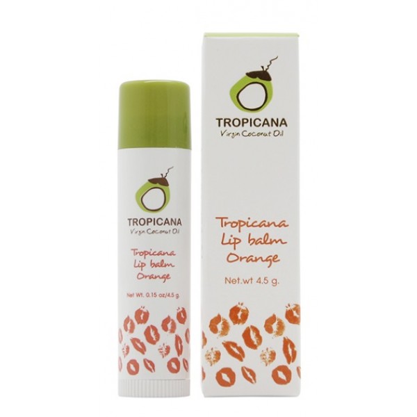 фото Бальзам для губ апельсиновый аромат tropicana lip balm orange 4,5г