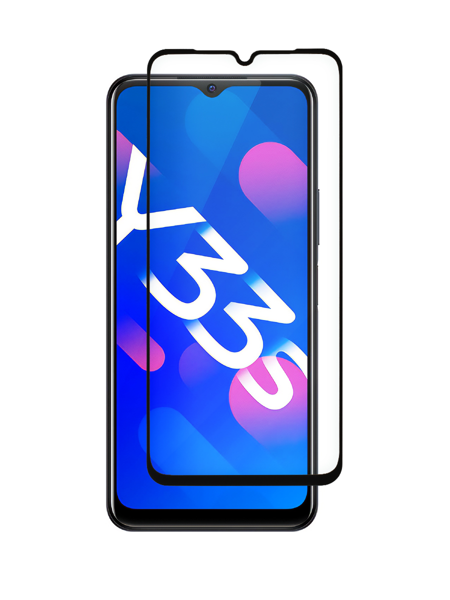 

Защитное стекло 3D для Vivo Y33s черный, с рамкой, ZTG-3D-VIV-Y33S