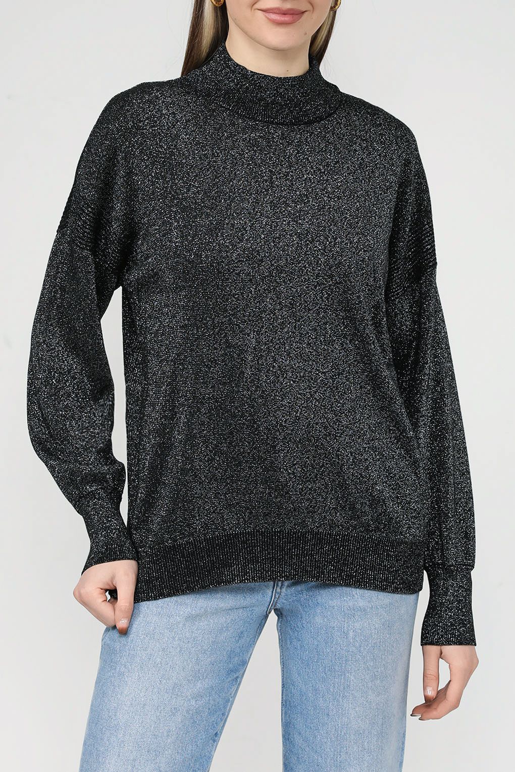 

Джемпер женский Esprit Casual 113EE1I305 черный M, 113EE1I305