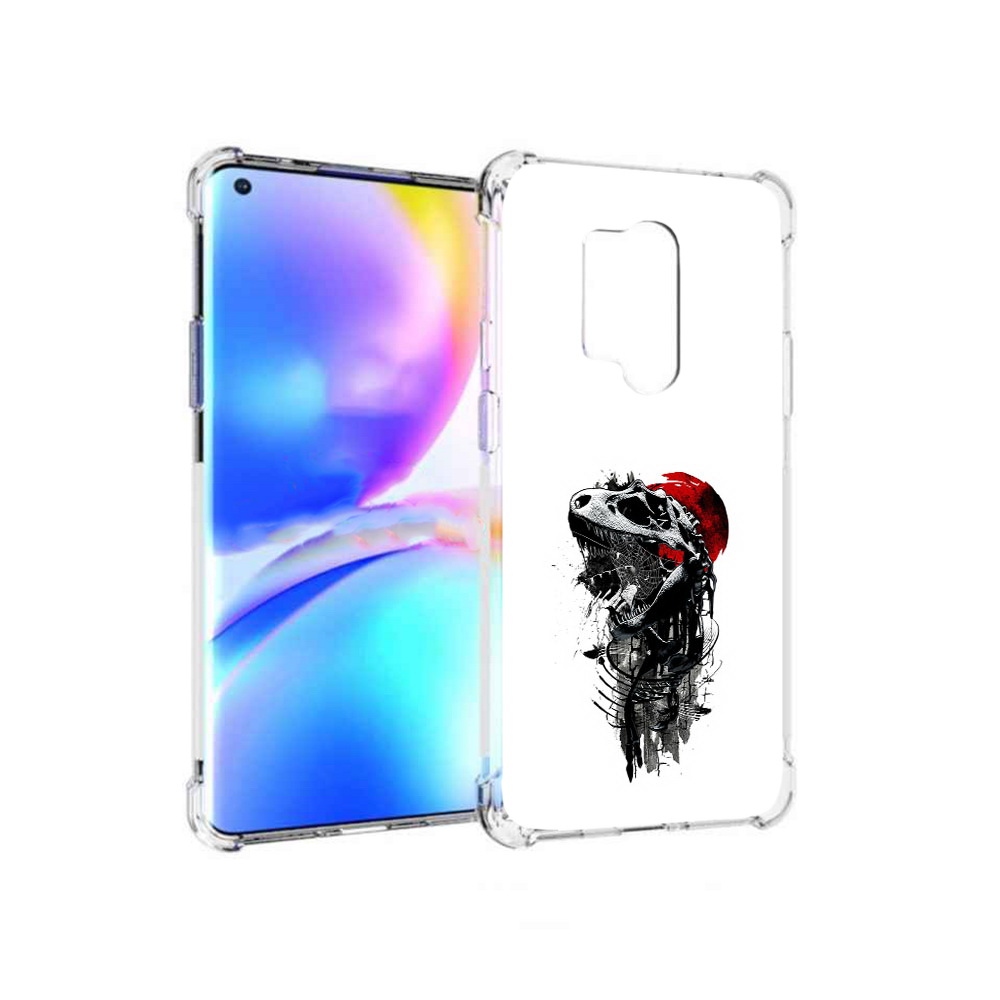 

Чехол MyPads Tocco для OnePlus 8 Pro вымерший динозавр (PT148281.139.284), Прозрачный, Tocco
