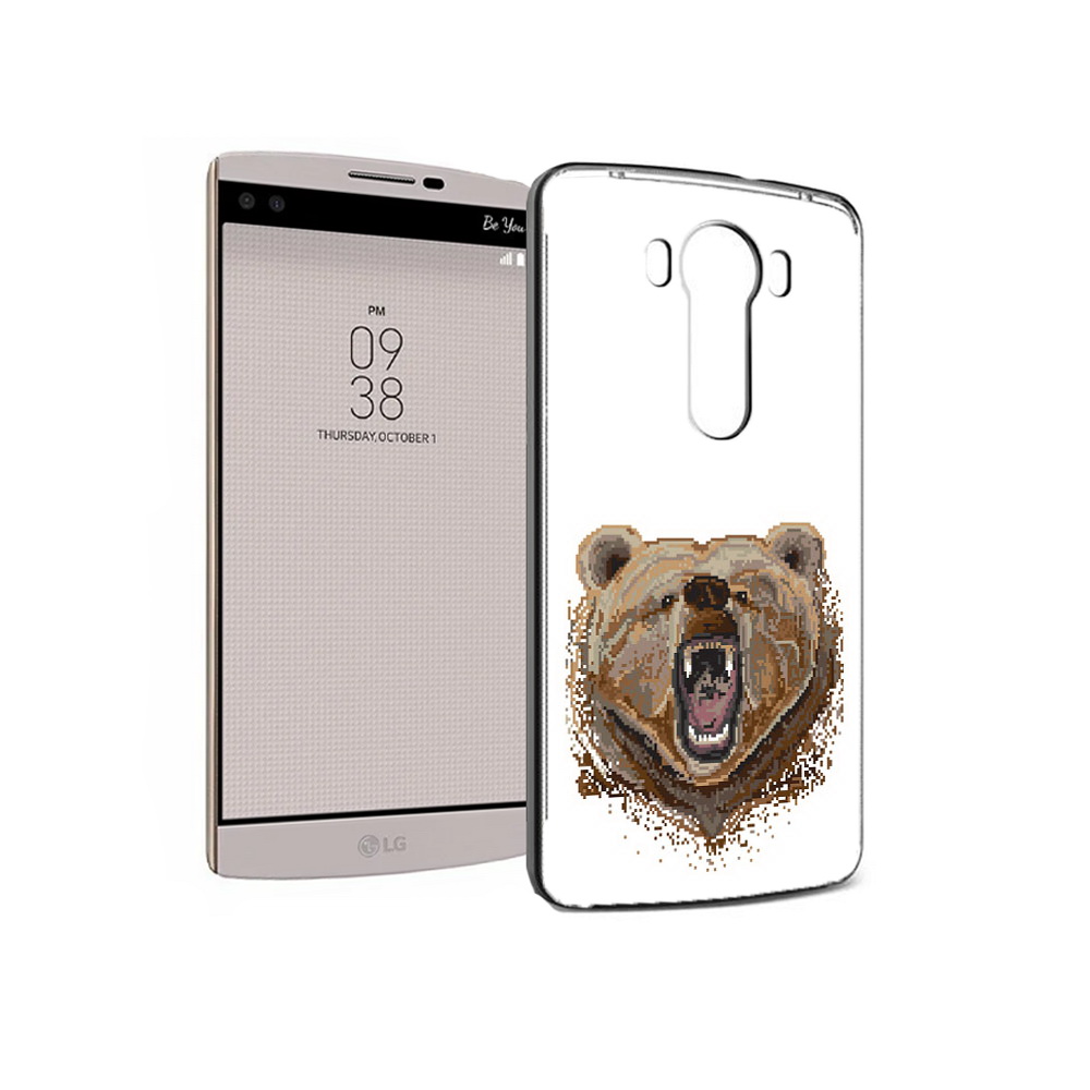 

Чехол MyPads Tocco для LG V10 пиксельный медведь (PT25325.78.539), Прозрачный, Tocco
