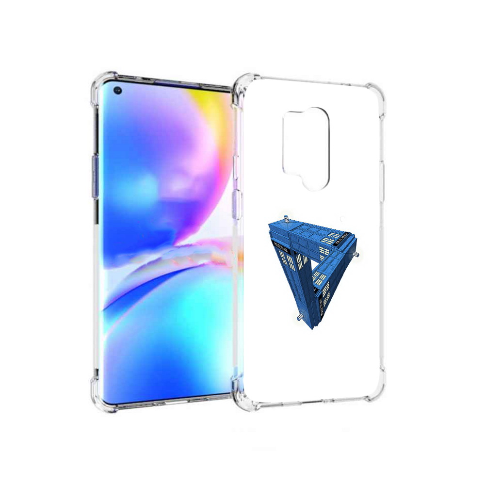 

Чехол MyPads Tocco для OnePlus 8 Pro головолока абстракция (PT148281.139.291), Прозрачный, Tocco