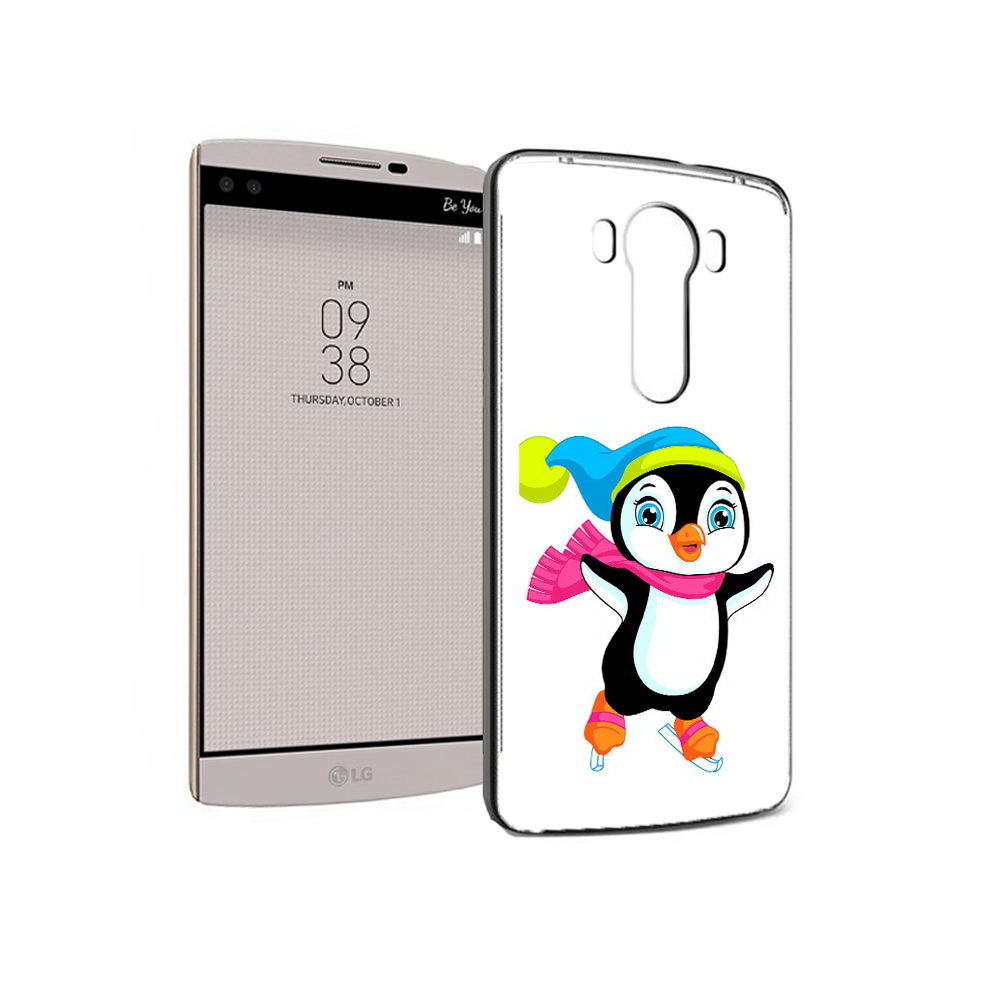 

Чехол MyPads Tocco для LG V10 пингвин на коньках (PT25325.78.540), Прозрачный, Tocco