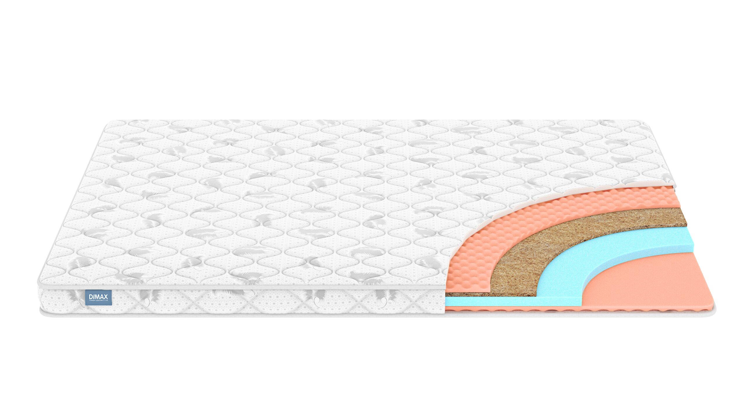 

Матрас Dimax Оптима Ролл Массаж Лайт 215x215, Оптима Ролл Массаж Лайт