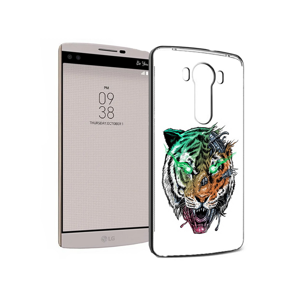 

Чехол MyPads Tocco для LG V10 робо-тигр (PT25325.78.584), Прозрачный, Tocco