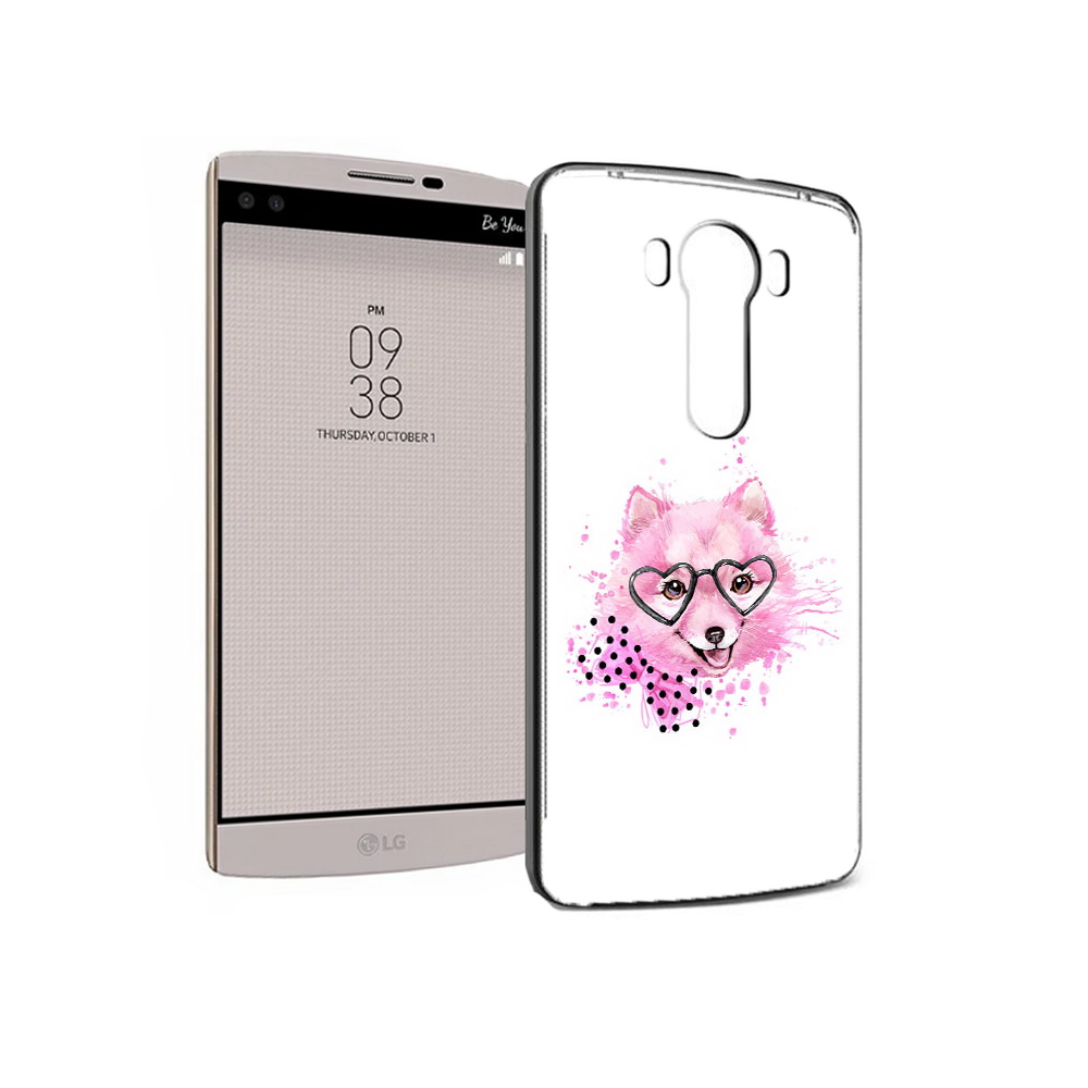 

Чехол MyPads Tocco для LG V10 розовый волченок (PT25325.78.585), Прозрачный, Tocco