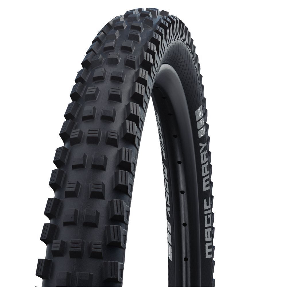 

Покрышка велосипедная Schwalbe 27.5x2.40/650B (62-584) Magic Mary ADDIX PERF. TLR TwinSkin, Черный, Magic Mary
