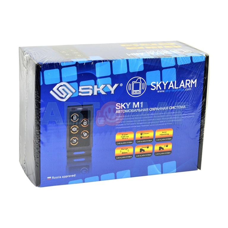 Автомобильная сигнализация SKY M1_1WAY