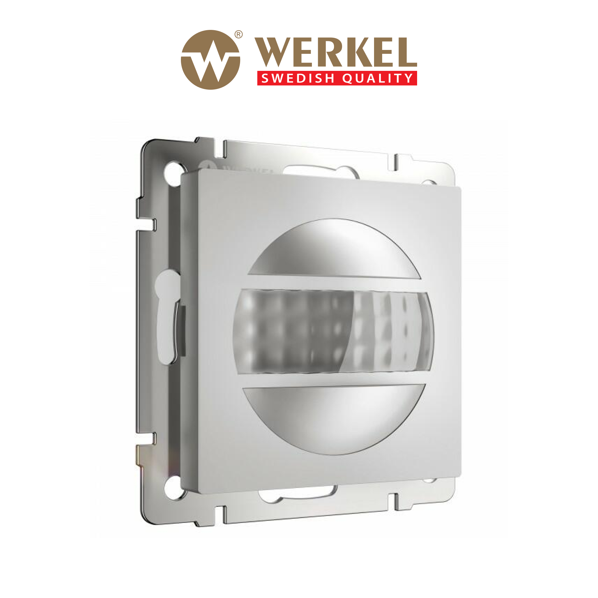 

Встраиваемый датчик движения Werkel W1155106 серебряный 2,2 А 250 В 50 Гц, Датчик движения 500 Вт, двухпроводный