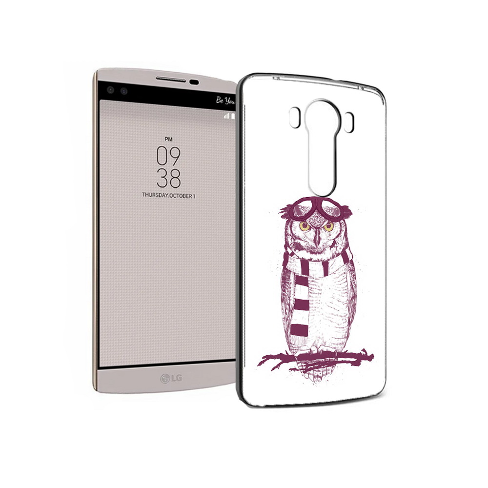 

Чехол MyPads Tocco для LG V10 сова-летчик (PT25325.78.612), Прозрачный, Tocco