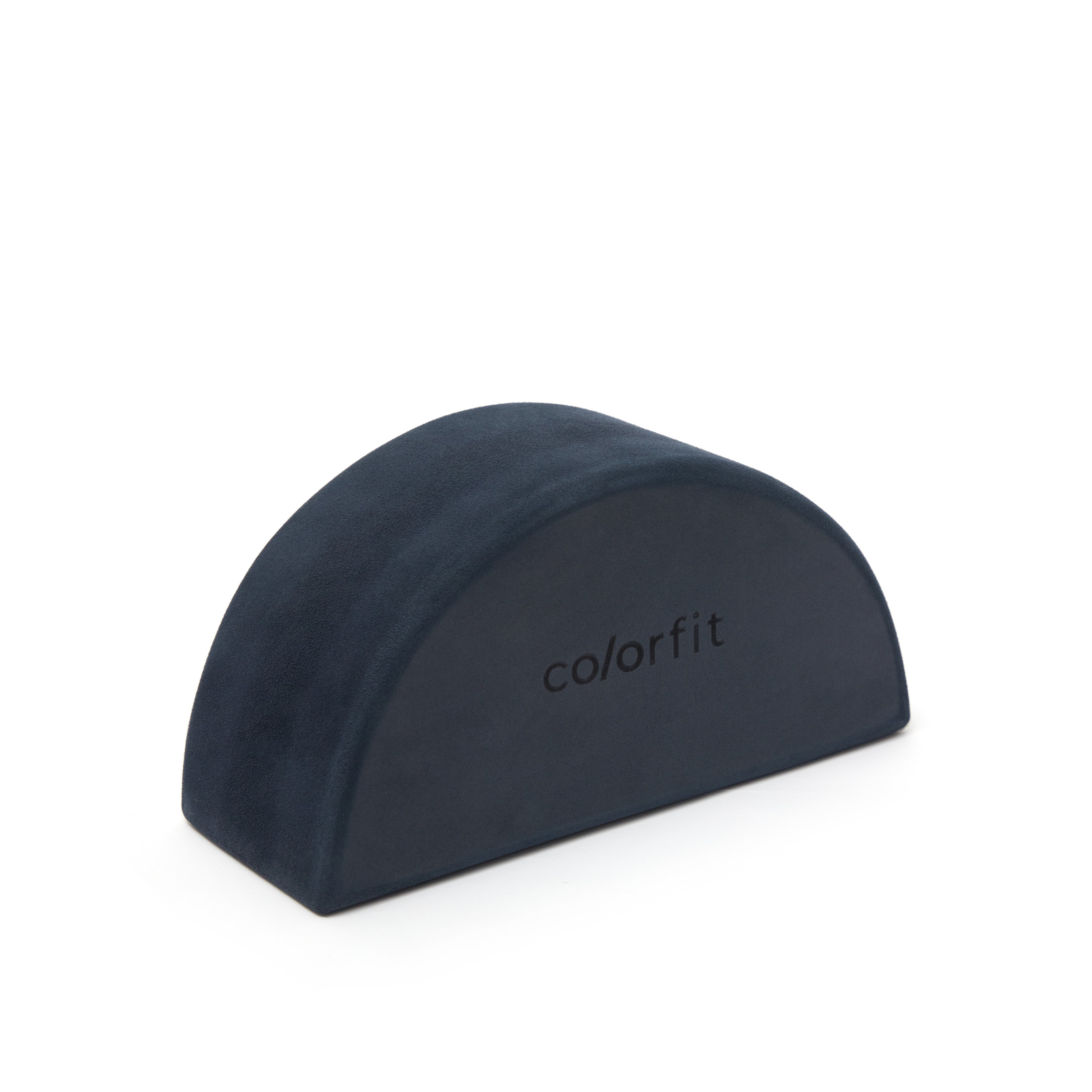 Блок для йоги Colorfit полукруглый серый