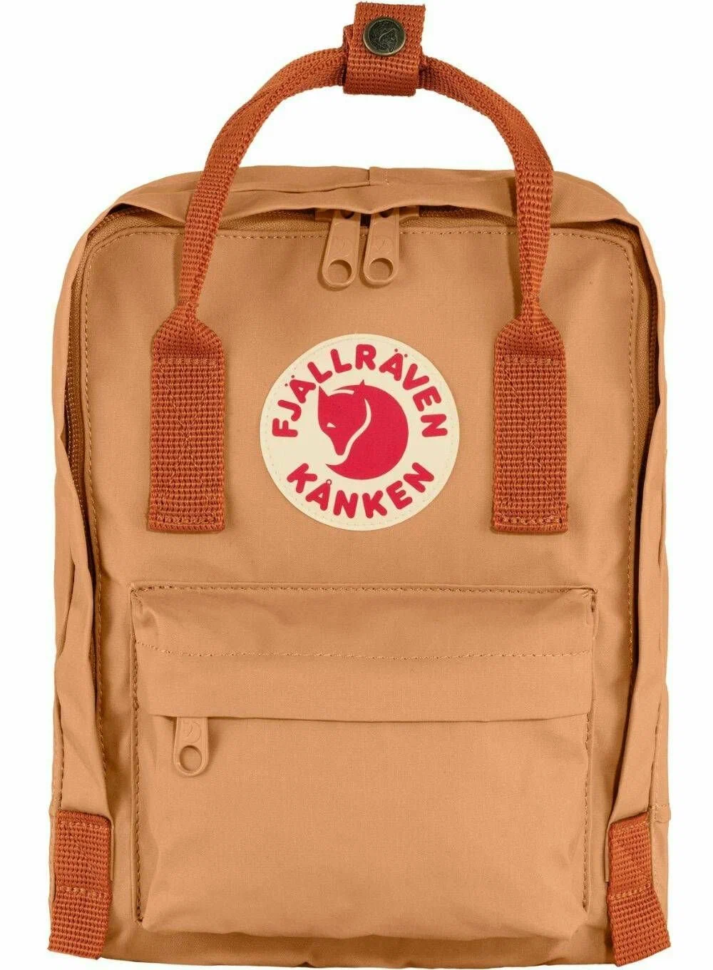 Сумка-рюкзак унисекс Fjallraven Kenken peach sand terracotta brown, 20х29х13 см