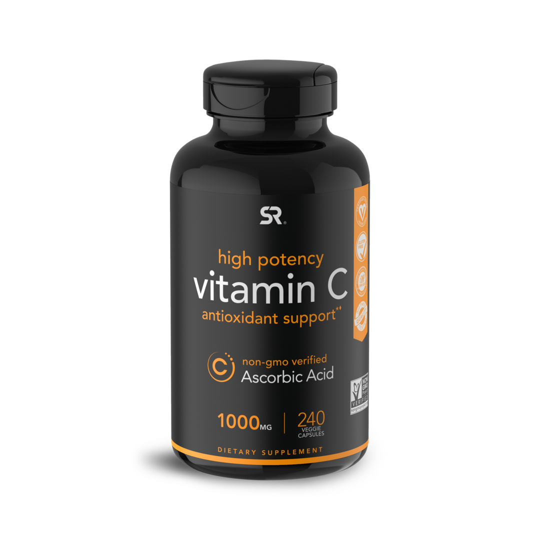 Витамин C Sports Research Vitamin C 1000 мг 240 капсул