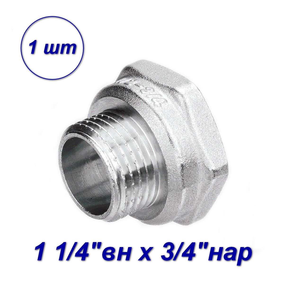 фото Переходник aqualink 3/4"нар x1 1/4"вн резьбовой для труб 02368-sb