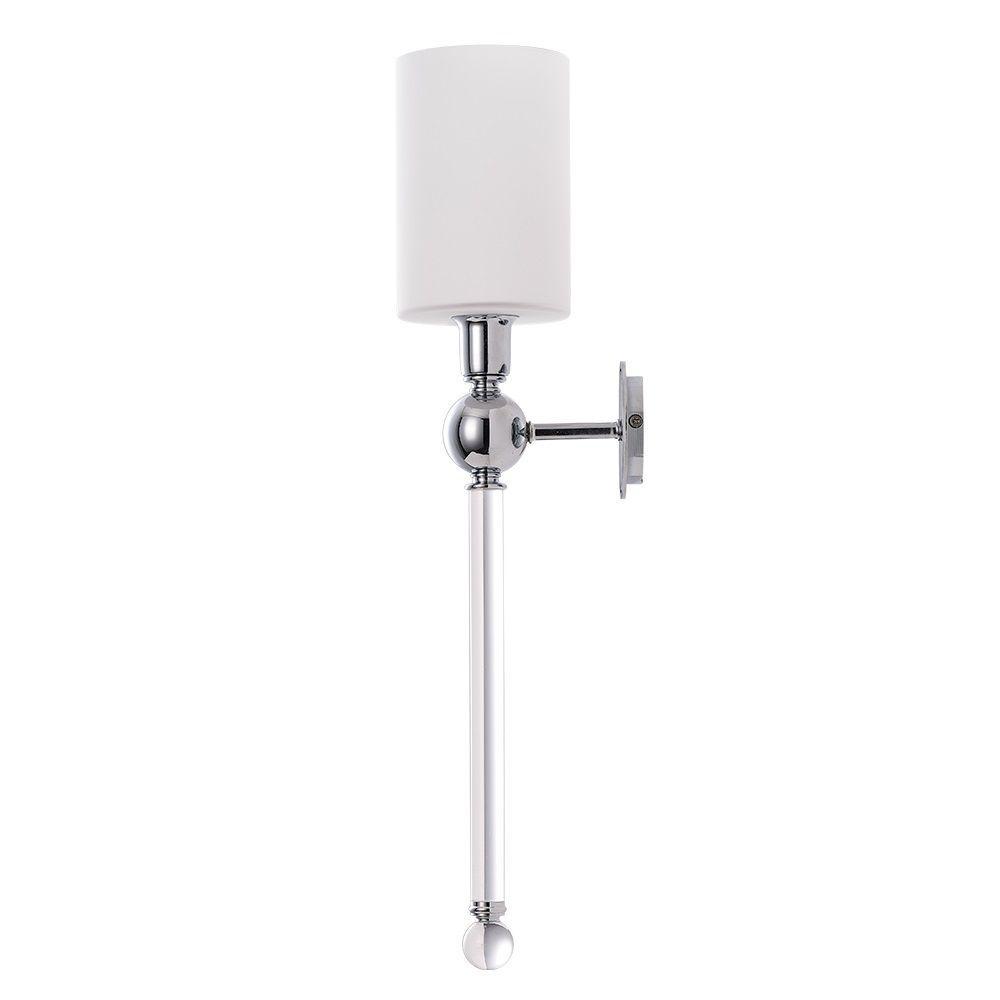 

Бра Crystal Lux Mirabella AP1 Chrome/White
